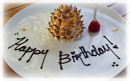 誕生日 記念日なので無料でケーキを用意してもらえませんか Arancino Hawaii S Premier Italian Ristorante